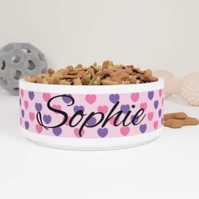 Personalzied Dog Bowl