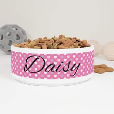 Personalzied Dog Bowl